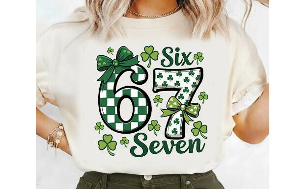 Download St Patrick's Day Numbers 6 7 PNG - Premium Resources