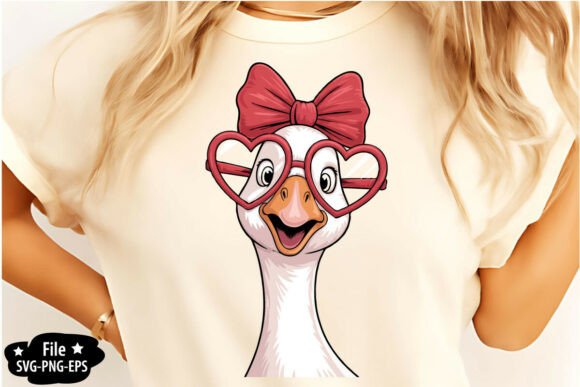 Download Cute Valentine Goose Clipart PNG,SVG,EPS - Valentine goose clipart Collection