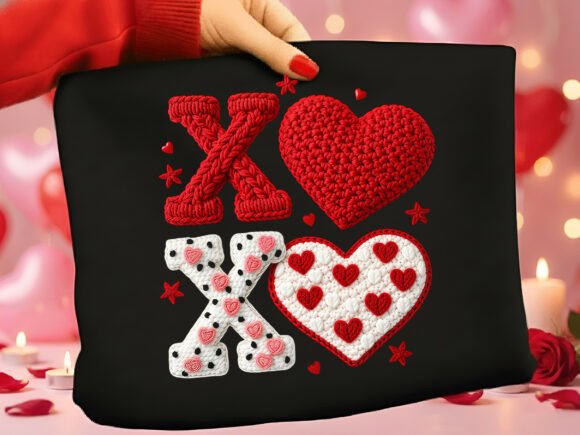 Download XOXO Latch Hook Yarn Crochet Png - Premium Bundle